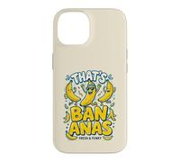 That's Bananas Fresh & Funky Dancing Bananas Design Amusant Coque pour iPhone 14