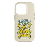 That's Bananas Fresh & Funky Dancing Bananas Design Amusant Coque pour iPhone 14 Pro