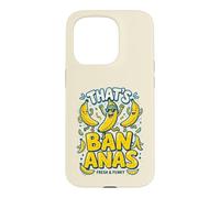 That's Bananas Fresh & Funky Dancing Bananas Design Amusant Coque pour iPhone 15 Pro