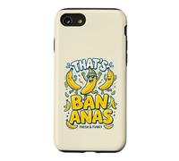 That's Bananas Fresh & Funky Dancing Bananas Design Amusant Coque pour iPhone SE (2020) / 7/8