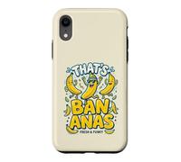That's Bananas Fresh & Funky Dancing Bananas Design Amusant Coque pour iPhone XR
