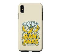 That's Bananas Fresh & Funky Dancing Bananas Design Amusant Coque pour iPhone XS Max