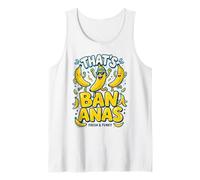 That's Bananas Fresh & Funky Dancing Bananas Design Amusant Débardeur