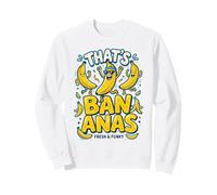 That's Bananas Fresh & Funky Dancing Bananas Design Amusant Sweatshirt