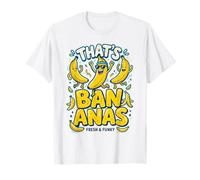 That's Bananas Fresh & Funky Dancing Bananas Design Amusant T-Shirt