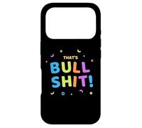 That's Bullshit Funny Sarcastic Adult Humor Costume Bullshit Coque pour iPhone 17 Pro
