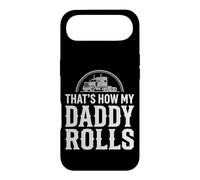 That's How My Daddy Rolls Trucker Truck Driver Dad Coque pour iPhone Air