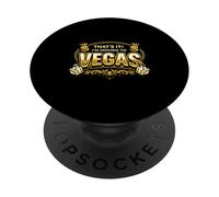 That's It I'm Moving to Las Vegas Bold Style Voyage drôle PopSockets PopGrip Adhésif