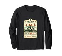That's It I'm Moving to Utah Vintage Ski Pass Outdoor Salt Manche Longue