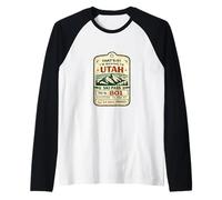 That's It I'm Moving to Utah Vintage Ski Pass Outdoor Salt Manche Raglan