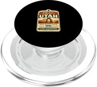 That's It I'm Moving to Utah Vintage Ski Pass Outdoor Salt PopSockets PopGrip pour MagSafe