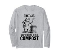 That's It You're Going in The Compost, Grenouille, Jardinier Manche Longue