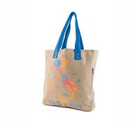 That's Italia Summer in Italie Sac fourre-tout pour femme, en toile, multicolore