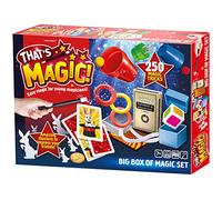 That's Magic Grande boîte de magie - Avec 250 astuces amusantes faciles pour les jeunes magiciens - Aide à développer la motricité et la confiance de l'enfant - Comprend des accessoires, des vidéos et