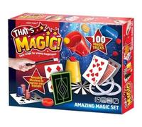 That's Magic Superbe ensemble magique - Comprend 100 astuces amusantes et faciles pour les jeunes magiciens - Aide à développer la motricité et la confiance de l'enfant - Comprend des accessoires, des