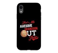 That's My Awesome Grandson Out There Baseball Lovers Coque pour iPhone XR