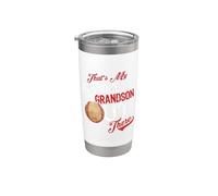 That's My Awesome Grandson Out There Baseball Lovers Gobelet isotherme en acier inoxydable double paroi