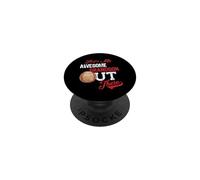 That's My Awesome Grandson Out There Baseball Lovers PopSockets PopGrip Adhésif