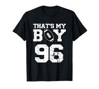 That's My Boy Football #96 Maillot Numéro Maman Papa Vintage T-Shirt