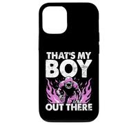 That's My Boy Out There Football Mom Coque pour iPhone 12/12 Pro