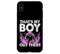 That's My Boy Out There Football Mom Coque pour iPhone XS Max