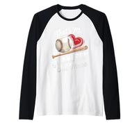 That's My Grandson Out There Baseball Grandma Mothers Day Manche Raglan