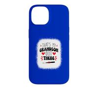 That's My Grandson Out There, Baseball Saying Coque pour iPhone 14