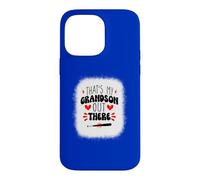 That's My Grandson Out There, Baseball Saying Coque pour iPhone 14 Pro Max