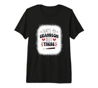 That's My Grandson Out There, Baseball Saying T-Shirt Haut de Gamme