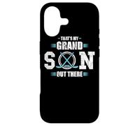 That's My Grandson Out There Ice Hockey Grandma Grandpa Gift Coque pour iPhone 17