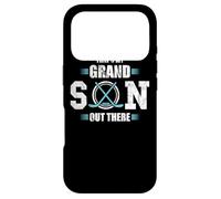 That's My Grandson Out There Ice Hockey Grandma Grandpa Gift Coque pour iPhone 17 Pro