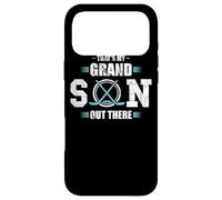 That's My Grandson Out There Ice Hockey Grandma Grandpa Gift Coque pour iPhone 17 Pro Max