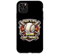 That's My Son Out There Proud Baseball Dad Père Mom Mum Coque pour iPhone 11 Pro Max