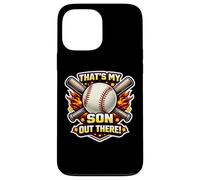 That's My Son Out There Proud Baseball Dad Père Mom Mum Coque pour iPhone 13 Pro Max