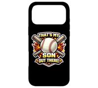 That's My Son Out There Proud Baseball Dad Père Mom Mum Coque pour iPhone 17 Pro Max