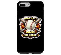 That's My Son Out There Proud Baseball Dad Père Mom Mum Coque pour iPhone 7 Plus/8 Plus