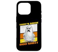 That's Some Boo Sheet Angry Grump Ghost Funny Halloween Jeu de Mots Coque pour iPhone 16 Pro