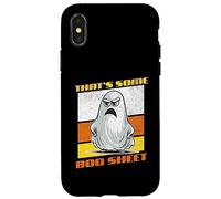 That's Some Boo Sheet Angry Grump Ghost Funny Halloween Jeu de Mots Coque pour iPhone X/XS