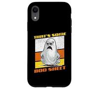 That's Some Boo Sheet Angry Grump Ghost Funny Halloween Jeu de Mots Coque pour iPhone XR