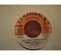 That's What Friends Are For / Two Ships Passing In The Night [Vinyl Single 7'']