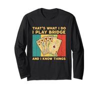 That's What I Do Funny Bridge Jeu de Cartes Manche Longue