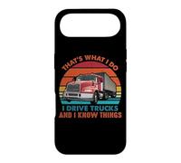 That's What I Do I Drive Trucks Funny Trucker Truck Driver Coque pour iPhone Air