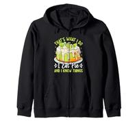 That's What I Do I Eat Pie and I Know Things Key Lime Pie Sweat à Capuche