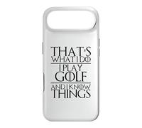 That's What I Do I Play Joueur de Golf Amusant Golfeur Golf Coque pour iPhone Air