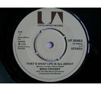 That's What Life Is All About - Bing Crosby 7" 45