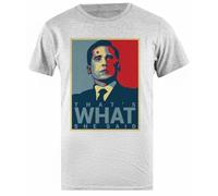 That's What She Said Office T-Shirt Homme Basic Coton Gris