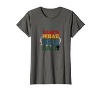 That's What She Said Retro Funny Citation Speech Bubble T-Shirt, Femme, Asphalte, XL