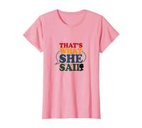 That's What She Said Retro Funny Citation Speech Bubble T-Shirt, Femme, Rose, XXL