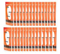 THAW Semelles chauffantes jetables - 30 paires, jusqu'à 5 heures de chaleur, chauffe-pieds activés par l'air pour chaussures et bottes, inodore, sûr et facile à utiliser pour le travail, les activités