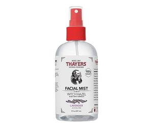 Thayers Lotion brume tonique douce - Lavande, Hamamélis & Aloe vera bio - hydratation & pores resserrés - sans alcool - sans cruauté envers les animaux - vegan - 98% d'ingrédients naturels - 237 ml